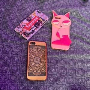 Three iPhone cases for 5, 5c & 5s